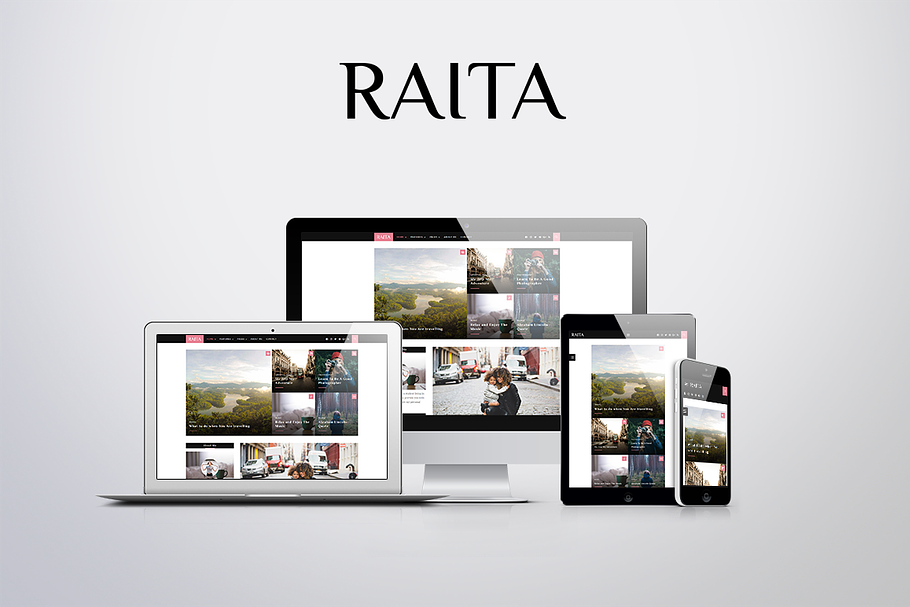Raita | Minimal Theme for Writers in WordPress Blog Themes - product preview 8