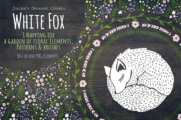White Fox: Hand Drawn Collection
