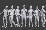 Lowpoly People Casual Pack Vol.5