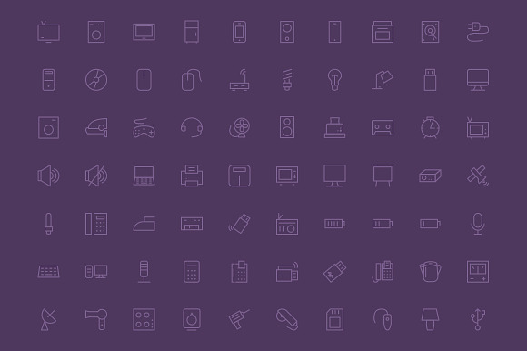 150+ Electronic Icons in Graphics - product preview 2