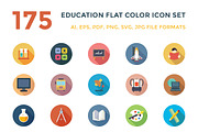 175 Education Vector Icons