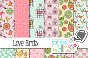 Valentine's Patterns:  Love Birds