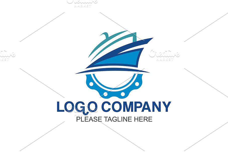Pleasure Boat in Logo Templates - product preview 8