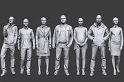 Lowpoly People Casual Pack Vol.7