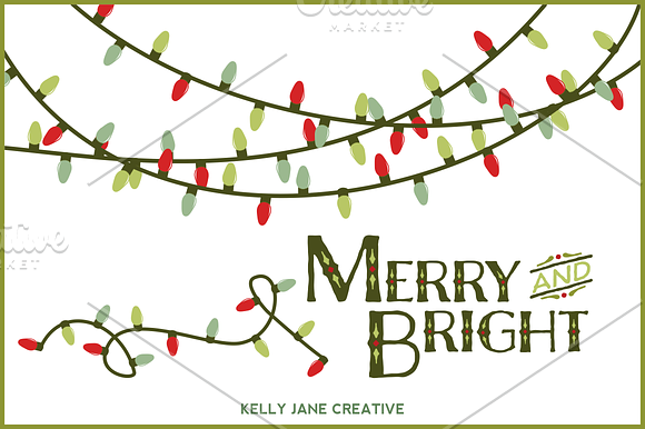 Holly Jolly Christmas Bundle in Illustrations - product preview 2