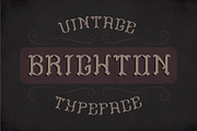 Brighton Label Typeface 
