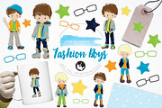 Fashion Boys illustration pack