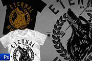 ETERNAL LIFE T-shirt Design 1000 DPI