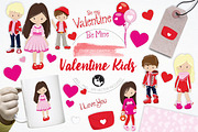 Valentine Kids illustration pack