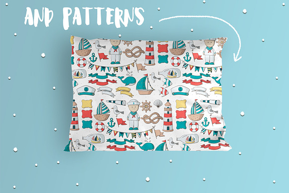 Navy Pack in Illustrations - product preview 3