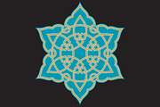 Arabic Interlaced Ornament.