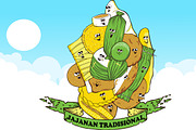 Jajanan tradisional Logo design