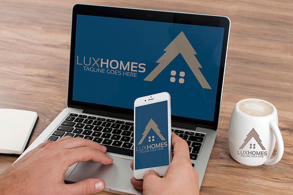 Luxe Homes Logo Version 2 in Logo Templates - product preview 3