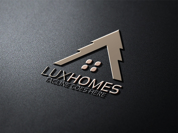 Luxe Homes Logo Version 2 in Logo Templates - product preview 6