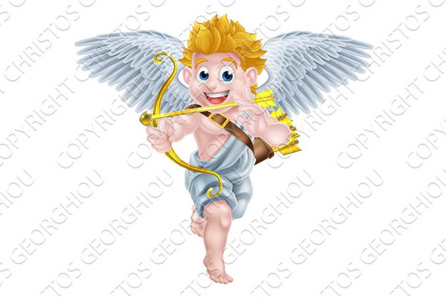 Cartoon Cupid in Objects - product preview 8