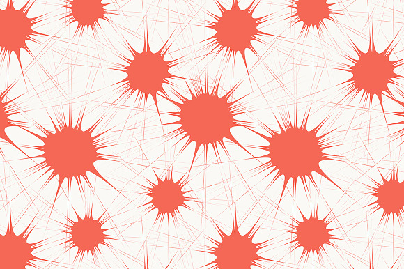 Seamless Patterns with Fireworks in Patterns - product preview 1
