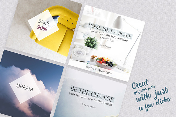 50% OFF Social Media Pack Part 1 in Pinterest Templates - product preview 2