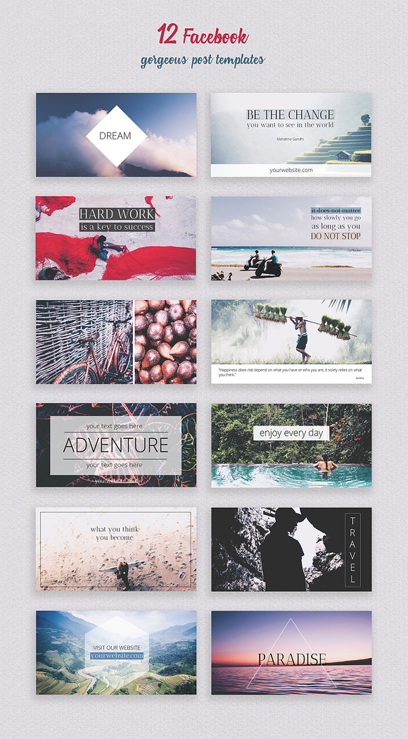 50% OFF Social Media Pack Part 1 in Pinterest Templates - product preview 5