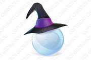 Crystal Ball and Witches Hat
