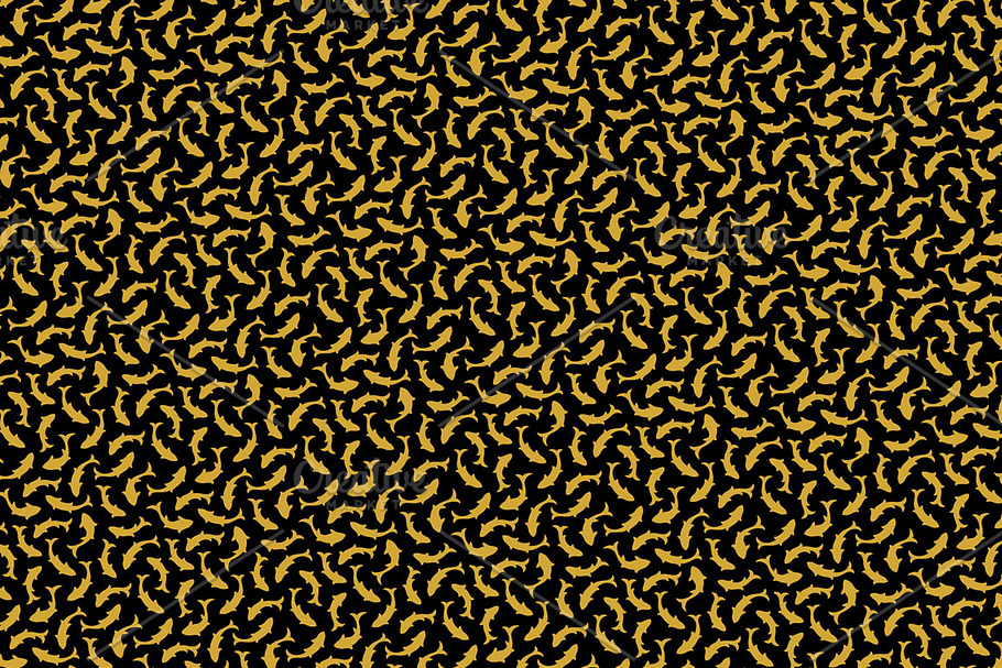 Arabic Fish Seamless Pattern in Patterns - product preview 8