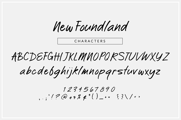 New Foundland Font in Sans-Serif Fonts - product preview 10
