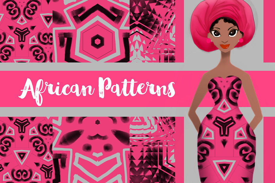 African Patterns and Avatar  in Patterns - product preview 8