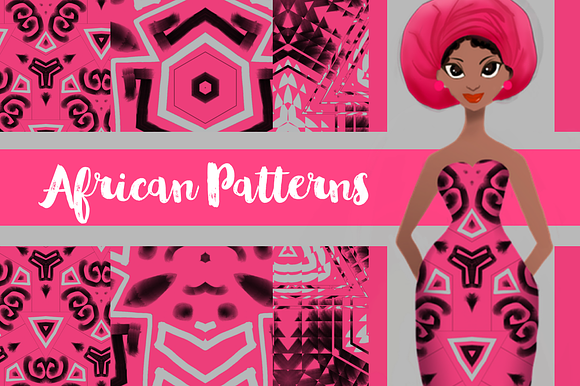 African Patterns and Avatar  in Patterns - product preview 2