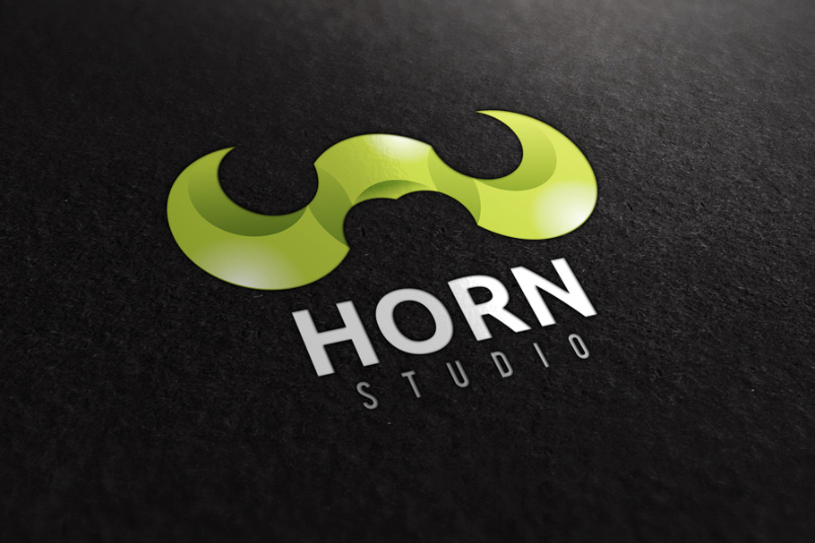 Horn Studio in Logo Templates - product preview 8