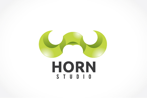 Horn Studio in Logo Templates - product preview 1