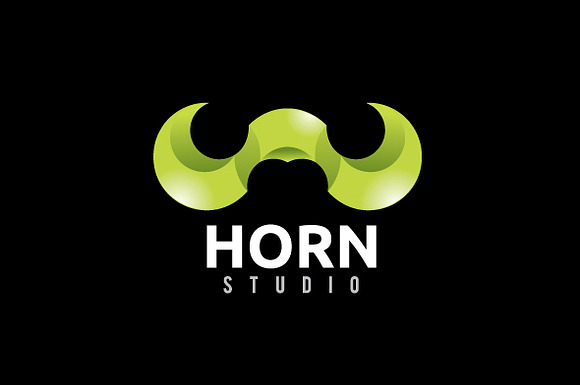 Horn Studio in Logo Templates - product preview 2