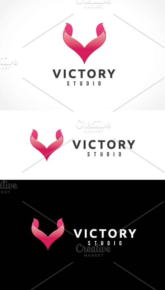 Victory in Logo Templates - product preview 1
