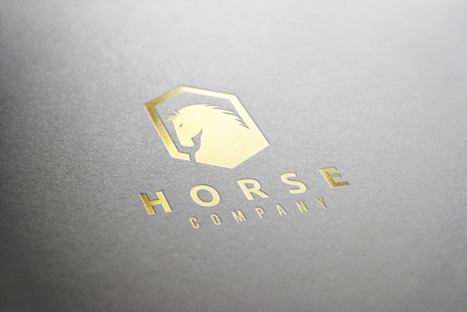 Horse Logo in Logo Templates - product preview 8