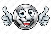 Soccer Football Ball Mascot
