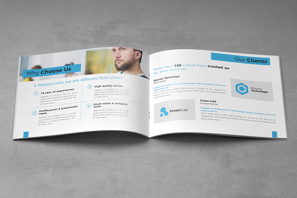 Cleaning Service Company Brochure A5 in Brochure Templates - product preview 6