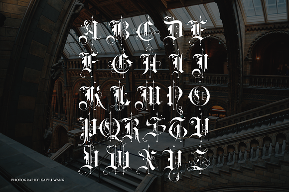 BLAQ in Blackletter Fonts - product preview 2
