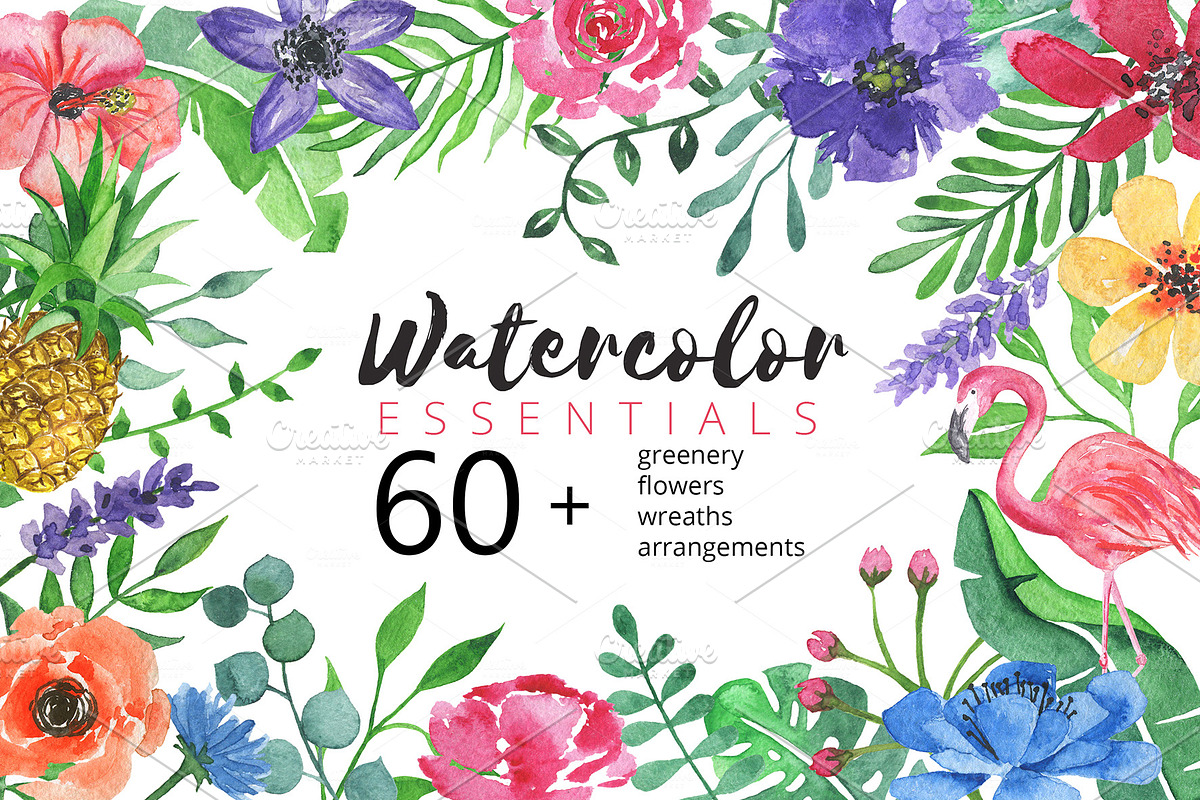 Watercolor Essentials in Illustrations - product preview 8