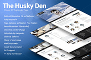 The Husky Den - WP dog breeder theme