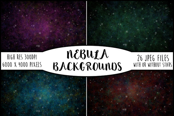 26 Beautiful Nebula Backgrounds