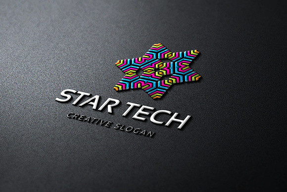 Star Tech in Logo Templates - product preview 1