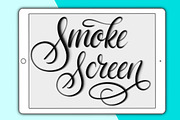 Smoke Screen Procreate brush