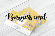 Feminine Business card design - Y
