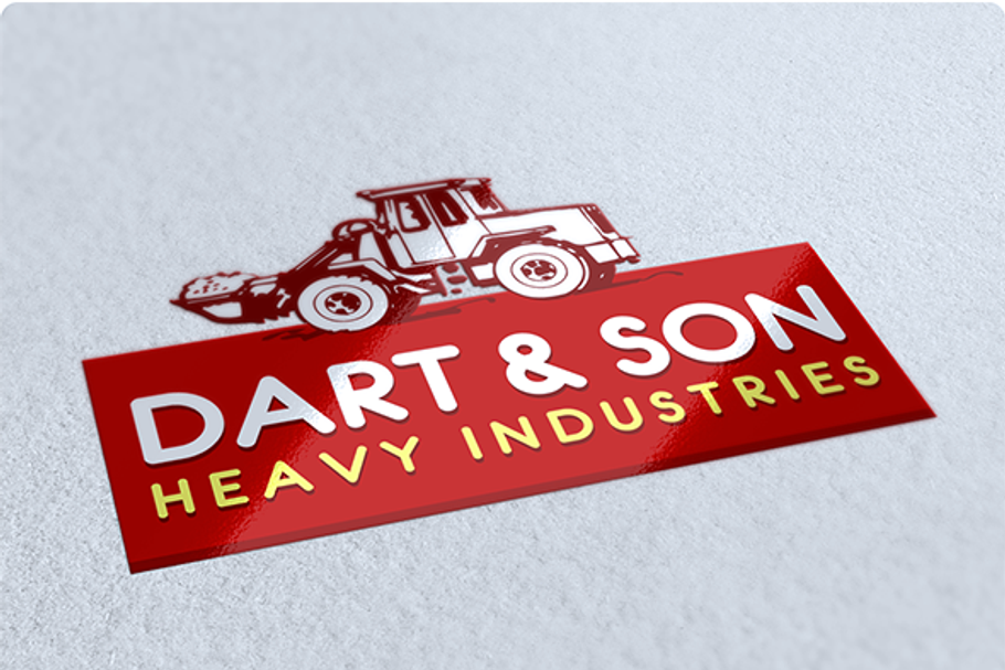 Heavy Industry Logo Design in Logo Templates - product preview 8