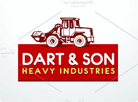Heavy Industry Logo Design in Logo Templates - product preview 2