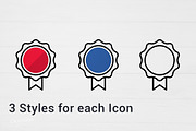 500 Modern Icons Bundle SALE -84%