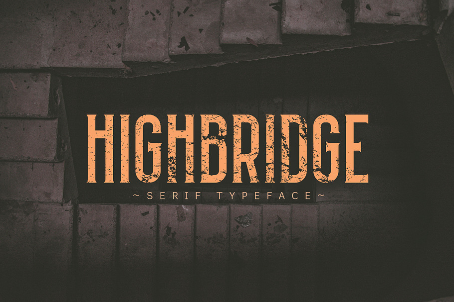 HIGHBRIDGE Typeface in Serif Fonts - product preview 8