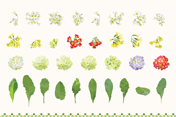 192 Wildflowers clip art. in Objects - product preview 15