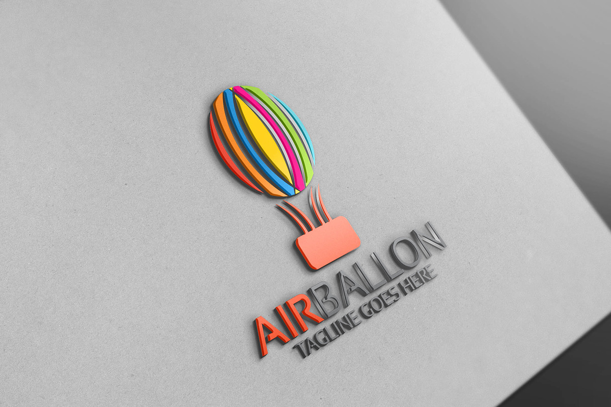 Air Balloon Logo in Logo Templates - product preview 8