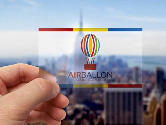 Air Balloon Logo in Logo Templates - product preview 2