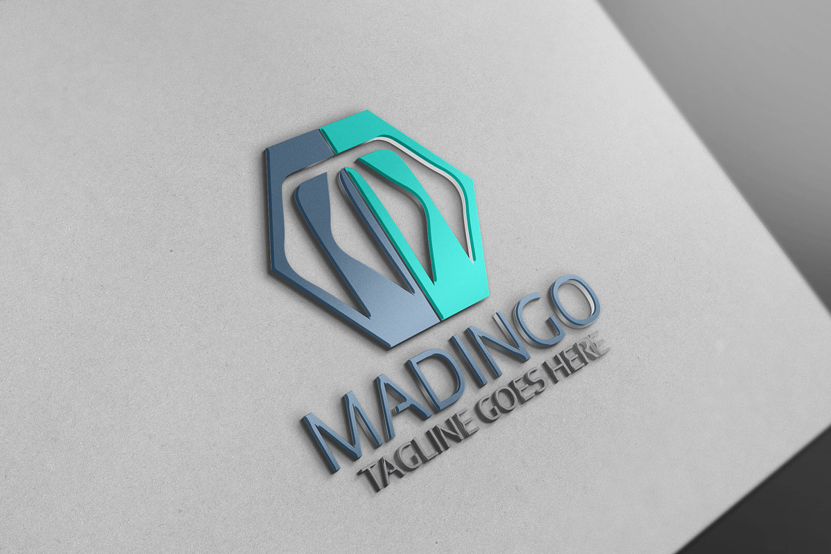 Madingo / M Letter Logo in Logo Templates - product preview 8