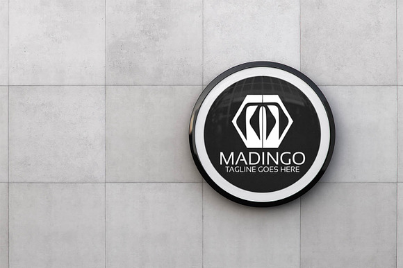 Madingo / M Letter Logo in Logo Templates - product preview 3